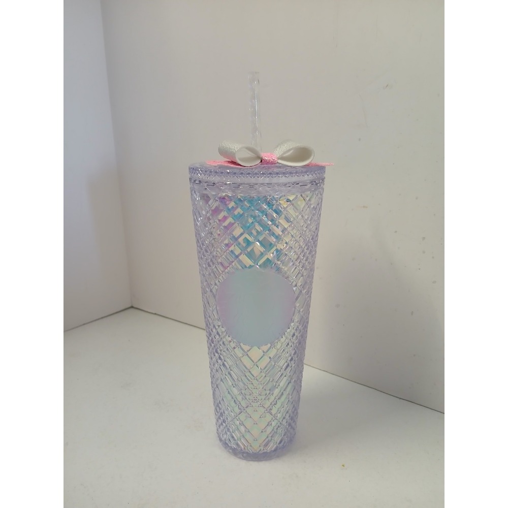NEW Starbucks '22 Holiday Unicorn Iridescent Jeweled Venti Tumbler 24oz Cold Cup